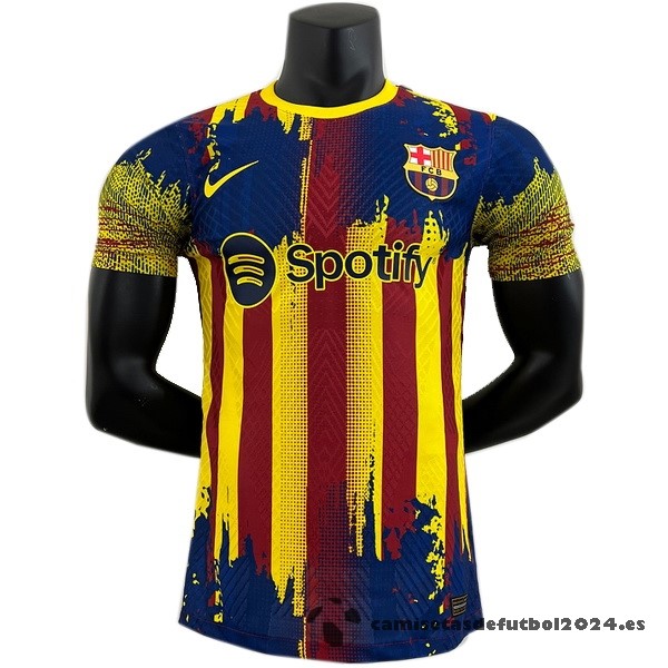 Tailandia Especial Jugadores Camiseta Barcelona 2023 2024 Amarillo Venta Replicas