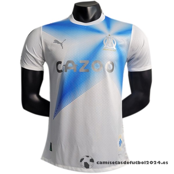 Tailandia Especial Jugadores Camiseta Marsella 2023 2024 Blanco Azul Venta Replicas