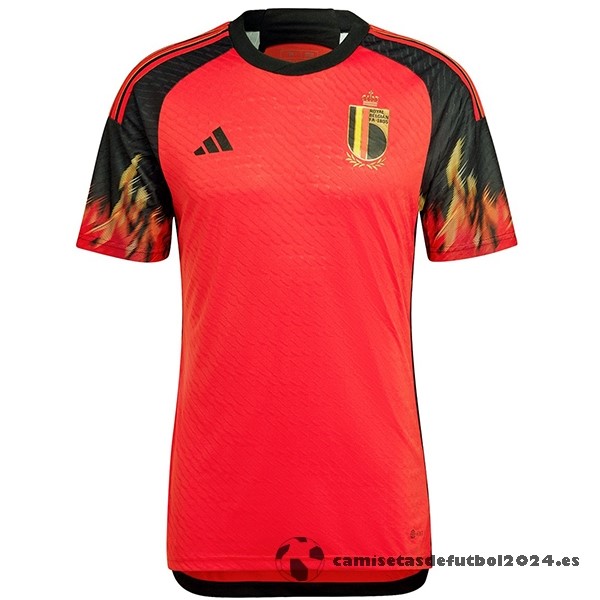 Tailandia Jugadores Casa Camiseta Bélgica 2022 Rojo Venta Replicas