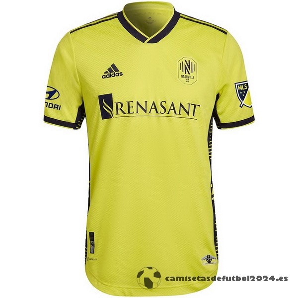Tailandia Jugadores Casa Camiseta Nashville 2022 2023 Amarillo Venta Replicas
