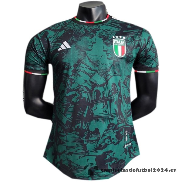 Tailandia Jugadores Especial Camiseta Italia 2023 Verde Venta Replicas