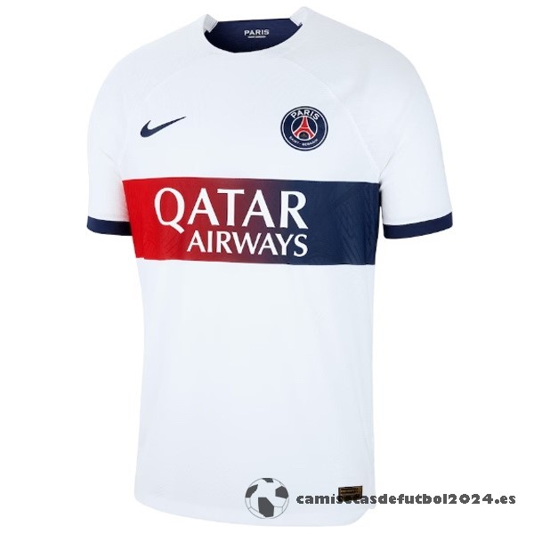 Tailandia Jugadores Segunda Camiseta Paris Saint Germain 2023 2024 Blanco Venta Replicas