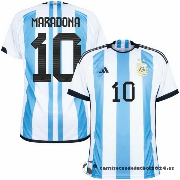Tailandia NO.10 Maradona Casa Camiseta Argentina 2022 Azul Venta Replicas