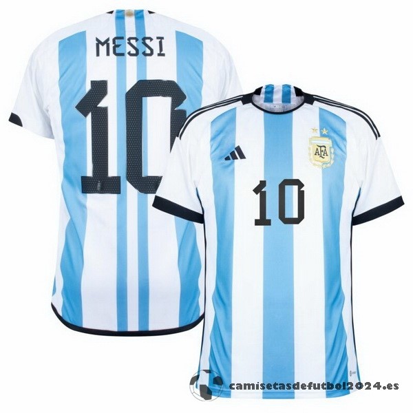 Tailandia NO.10 Messi Casa Camiseta Argentina 2022 Azul Venta Replicas