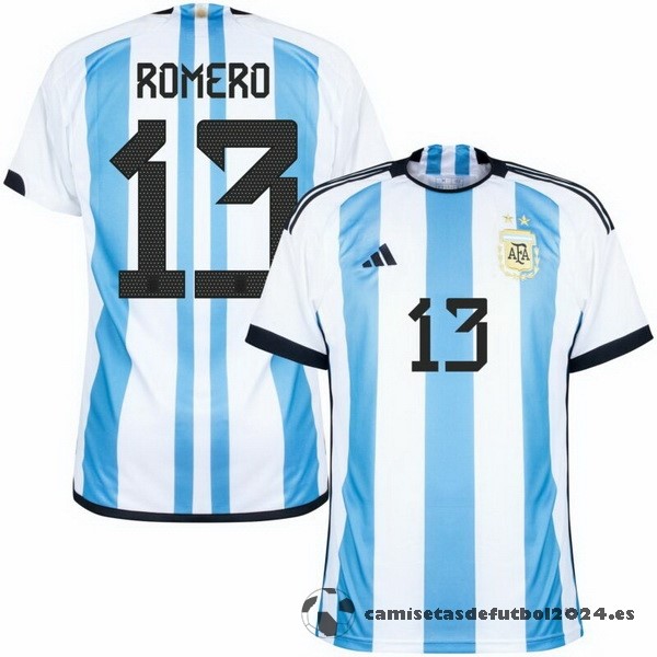 Tailandia NO.13 Romero Casa Camiseta Argentina 2022 Azul Venta Replicas