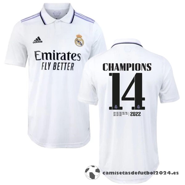Tailandia NO.14 Champions Casa Jugadores Camiseta Real Madrid 2022 2023 Blanco Venta Replicas