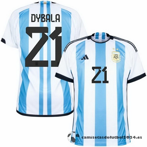 Tailandia NO.21 Dybala Casa Camiseta Argentina 2022 Azul Venta Replicas