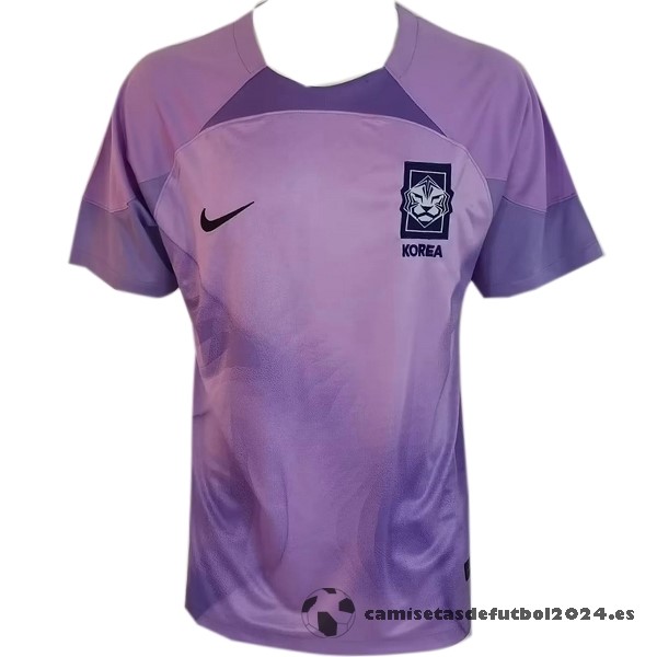 Tailandia Portero Camiseta Corea 2022 Purpura Venta Replicas
