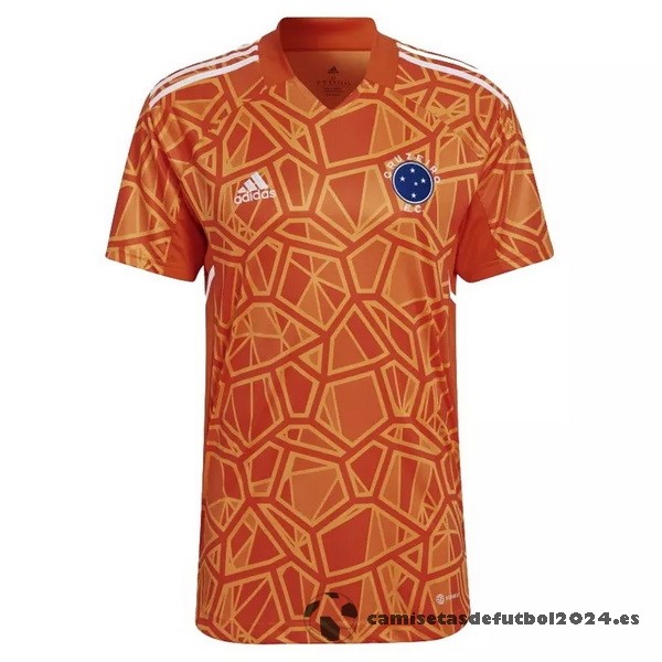 Tailandia Portero Camiseta Cruzeiro EC 2022 2023 Naranja Venta Replicas