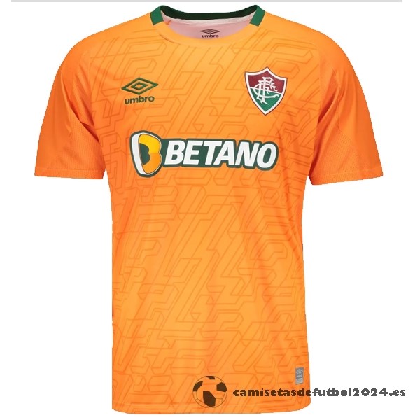 Tailandia Portero Camiseta Fluminense 2022 2023 Naranja Venta Replicas