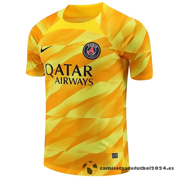 Tailandia Portero Camiseta Paris Saint Germain 2023 2024 Amarillo Venta Replicas