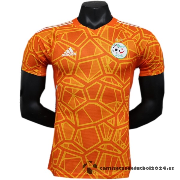 Tailandia Portero Jugadores Camiseta Argelia 2023 Naranja Venta Replicas