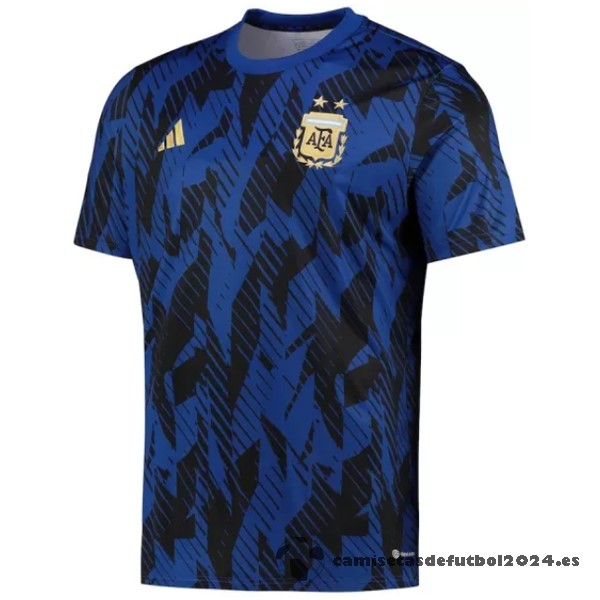 Tailandia Previo al partido Camiseta Argentina 2022 Azul Venta Replicas