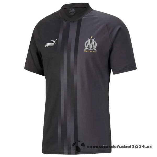 Tailandia Previo al partido Camiseta Marsella 2023 2024 Negro Venta Replicas