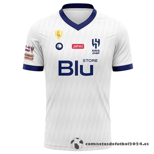 Tailandia Segunda Camiseta Al Hilal Saudi FC 2022 2023 Blanco Venta Replicas
