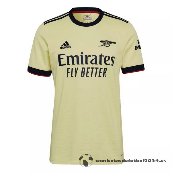 Tailandia Segunda Camiseta Arsenal 2021 2022 Amarillo Venta Replicas