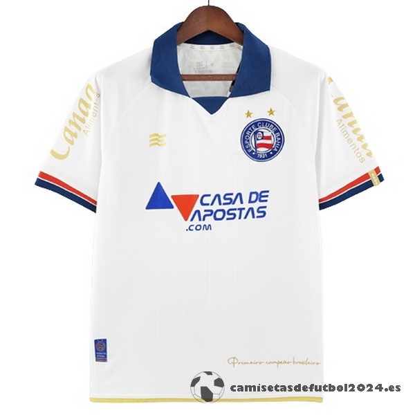 Tailandia Segunda Camiseta Bahia 2022 2023 Blanco Venta Replicas