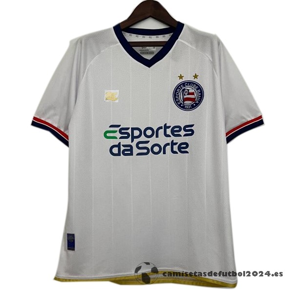 Tailandia Segunda Camiseta Bahia 2023 2024 Blanco Venta Replicas