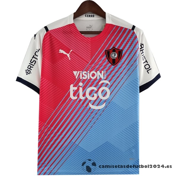 Tailandia Segunda Camiseta Cerro Porteño 2022 2023 Rojo Venta Replicas