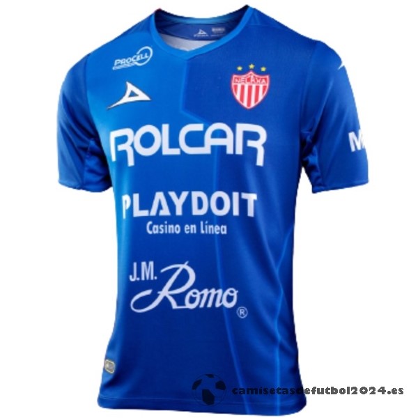 Tailandia Segunda Camiseta Club Necaxa 2022 2023 Azul Venta Replicas