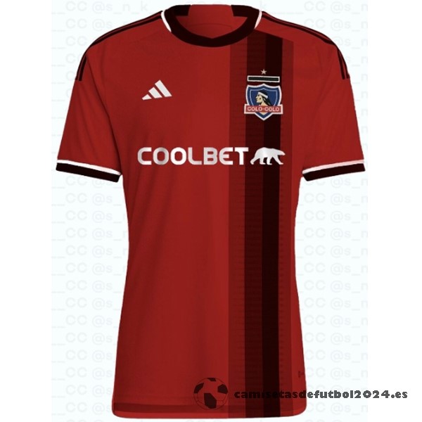 Tailandia Segunda Camiseta Colo Colo 2023 2024 Rojo Venta Replicas