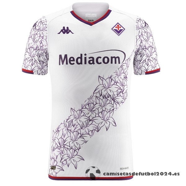 Tailandia Segunda Camiseta Fiorentina 2023 2024 Blanco Venta Replicas