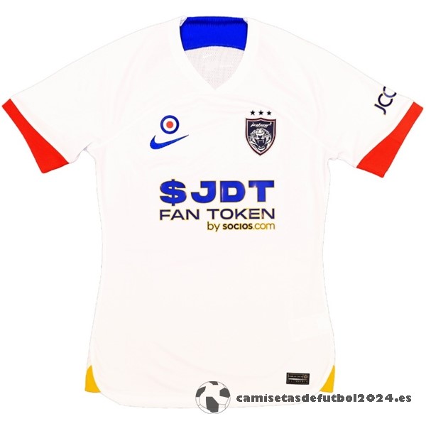 Tailandia Segunda Camiseta Johor Darul Takzim 2023 2024 Blanco Venta Replicas