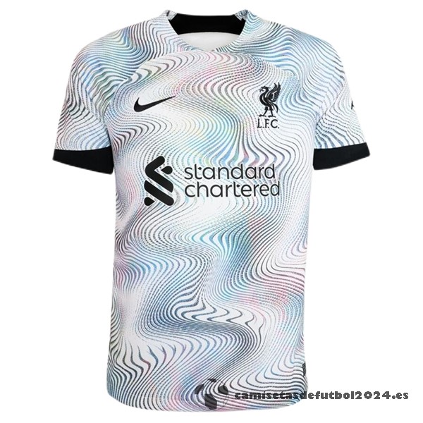Tailandia Segunda Camiseta Liverpool 2022 2023 Blanco Venta Replicas