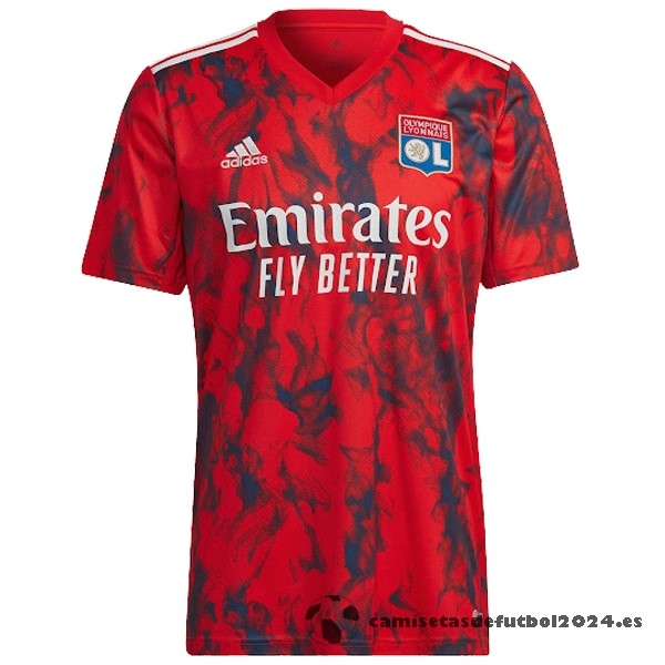 Tailandia Segunda Camiseta Lyon 2022 2023 Rojo Venta Replicas