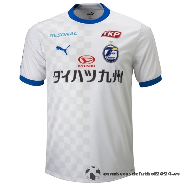Tailandia Segunda Camiseta Oita Trinita 2023 2024 Blanco Venta Replicas