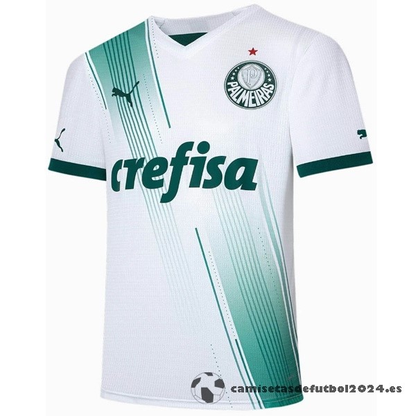 Tailandia Segunda Camiseta Palmeiras 2023 2024 Blanco Venta Replicas