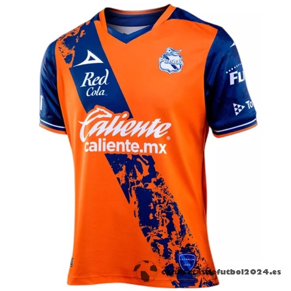 Tailandia Segunda Camiseta Puebla 2022 2023 Naranja Venta Replicas