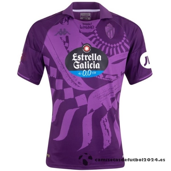 Tailandia Segunda Camiseta Real Valladolid 2023 2024 Purpura Venta Replicas
