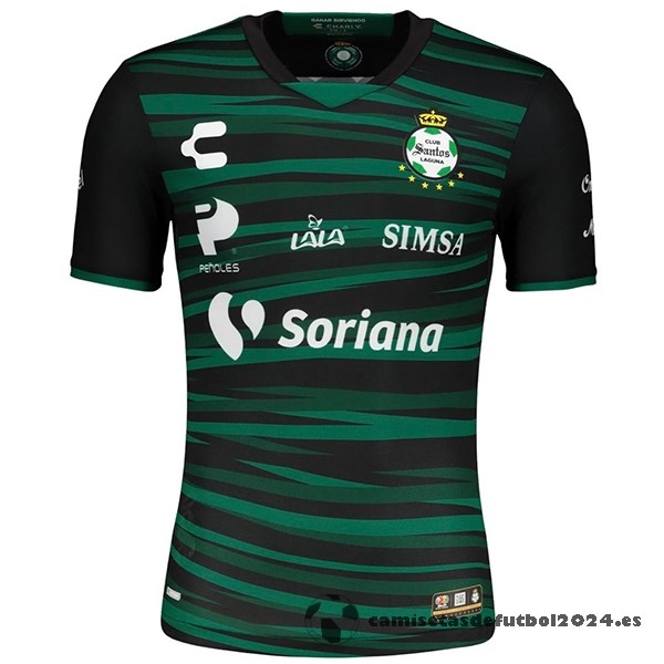 Tailandia Segunda Camiseta Santos Laguna 2022 2023 Verde Venta Replicas