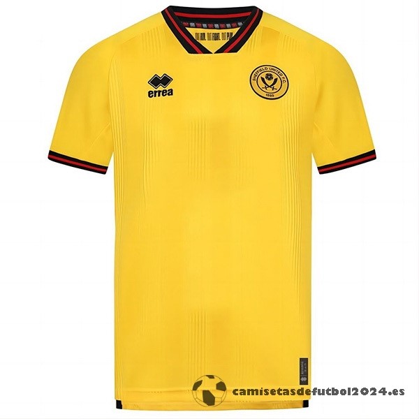 Tailandia Segunda Camiseta Sheffield United 2023 2024 Amarillo Venta Replicas