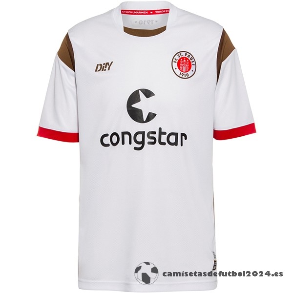 Tailandia Segunda Camiseta St Pauli 2022 2023 Blanco Venta Replicas