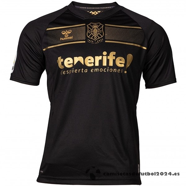 Tailandia Segunda Camiseta Tenerife 2022 2023 Negro Venta Replicas