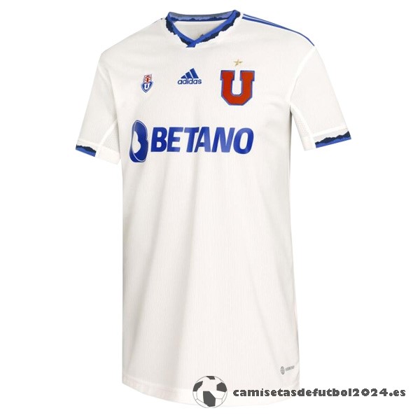Tailandia Segunda Camiseta Universidad De Chile 2022 2023 Blanco Venta Replicas