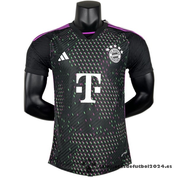 Tailandia Segunda Jugadores Camiseta Bayern Múnich 2023 2024 Negro Venta Replicas