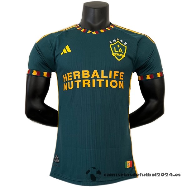 Tailandia Segunda Jugadores Camiseta Los Angeles Galaxy 2023 2024 Verde Venta Replicas