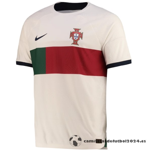 Tailandia Segunda Jugadores Camiseta Portugal 2022 Blanco Venta Replicas