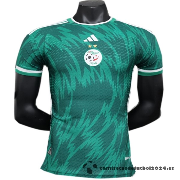 Tailandia Segunda Mujer Futbol Jugadores Camiseta Argelia 2023 Verde Venta Replicas