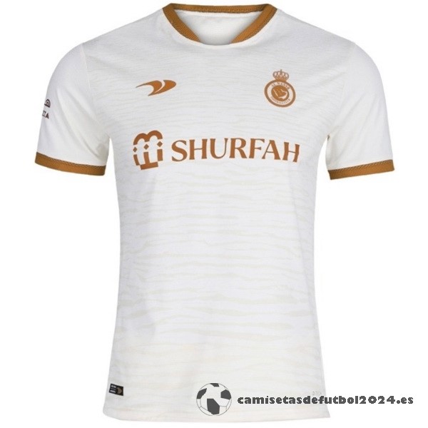 Tailandia Tercera Camiseta Al Nassr 2022 2023 Blanco Venta Replicas