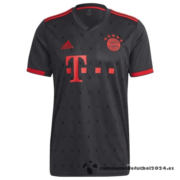 Tailandia Tercera Camiseta Bayern Múnich 2022 2023 Negro Venta Replicas