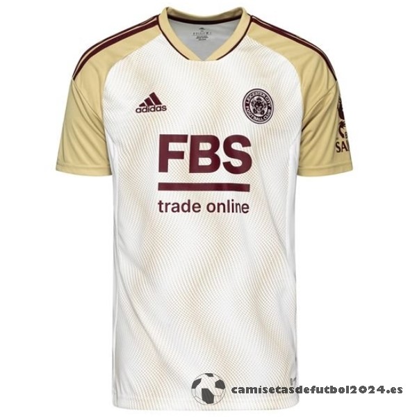 Tailandia Tercera Camiseta Leicester City 2022 2023 Blanco Venta Replicas
