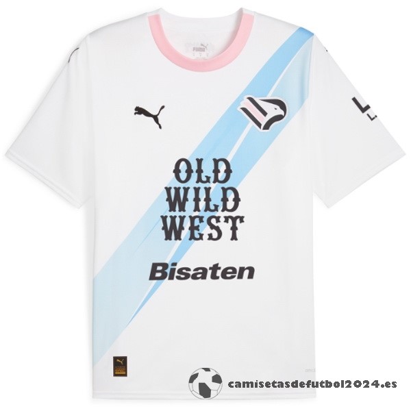 Tailandia Tercera Camiseta Palermo 2023 2024 Blanco Venta Replicas