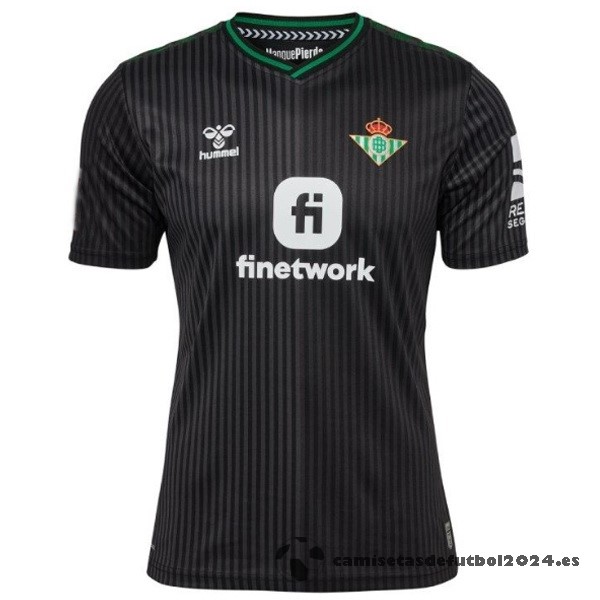 Tailandia Tercera Camiseta Real Betis 2023 2024 Negro Venta Replicas