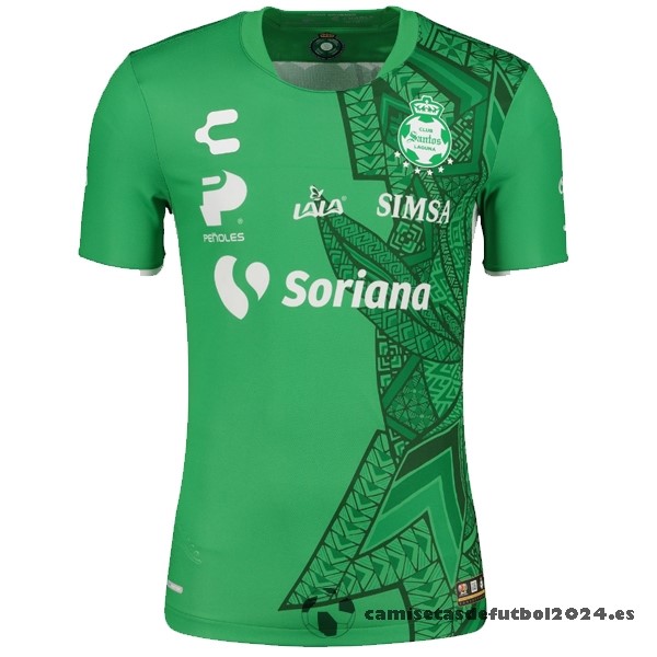 Tailandia Tercera Camiseta Santos Laguna 2022 2023 Verde Venta Replicas