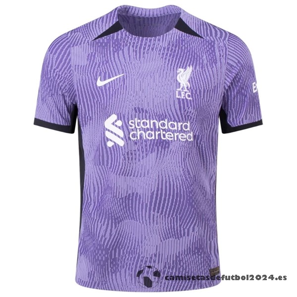 Tailandia Tercera Jugadores Camiseta Liverpool 2023 2024 Purpura Venta Replicas