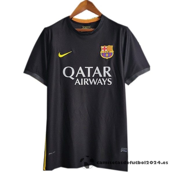 Tercera Camiseta Barcelona Retro 2013 2014 Negro Venta Replicas